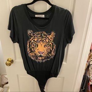 Free People Bodysuit tee